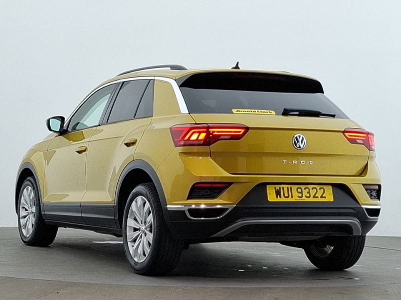 Volkswagen T-Roc 1.0 Tsi Se Yellow #2