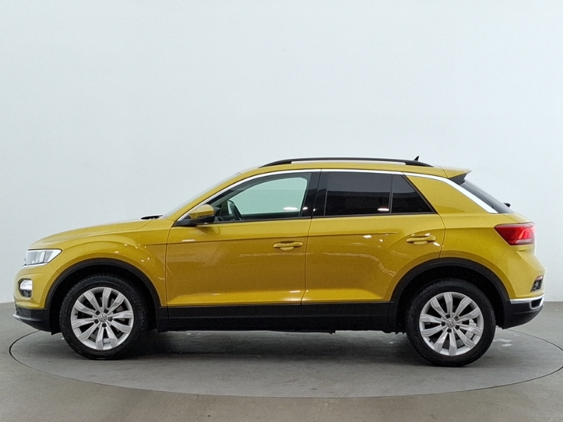 Volkswagen T-Roc 1.0 Tsi Se Yellow #4