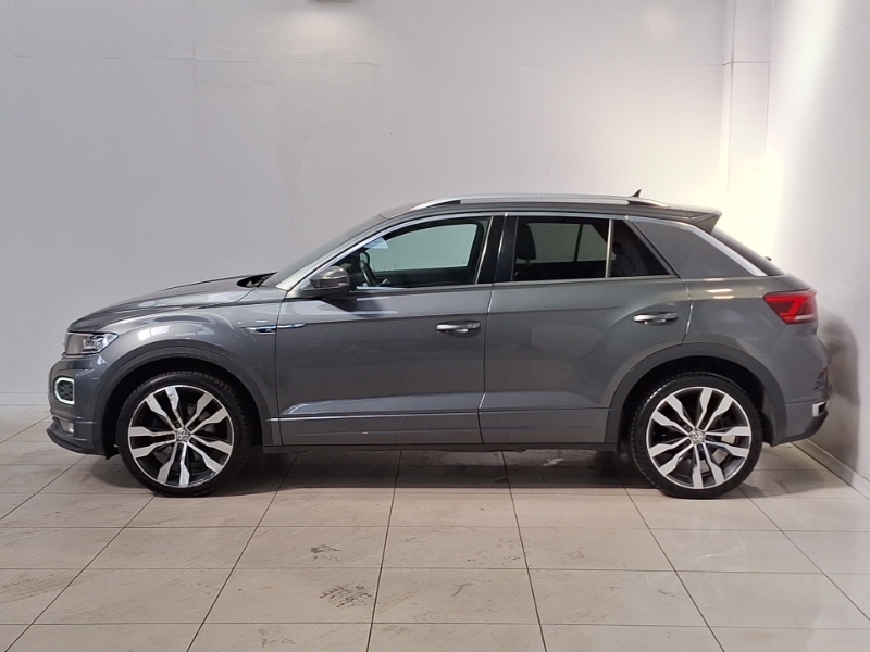 Volkswagen T-Roc 1.6 Tdi R-line Grey #4