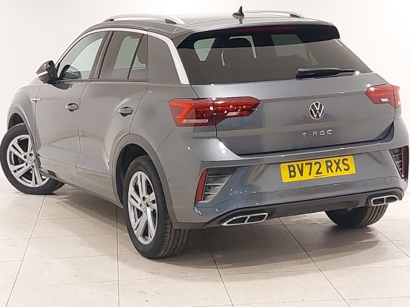 Volkswagen T-Roc 1.5 Tsi R-line Dsg Grey #2