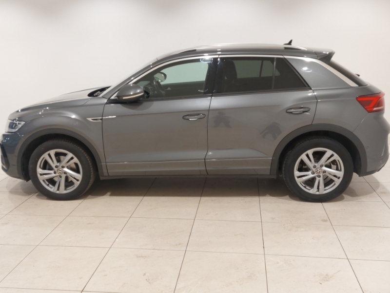Volkswagen T-Roc 1.5 Tsi R-line Dsg Grey #4