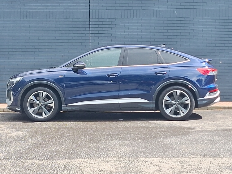 Audi Q4 E Tron 125Kw 35 55Kwh S Line Blue #4