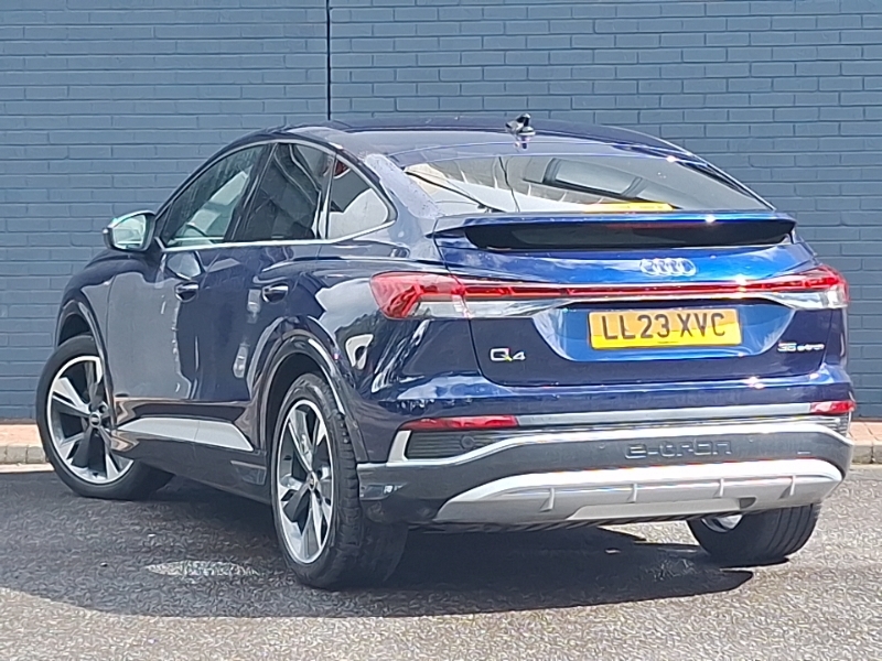 Audi Q4 E Tron 125Kw 35 55Kwh S Line Blue #2