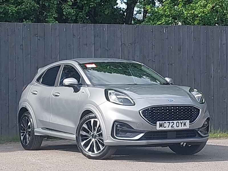 Ford Puma 1.0 Ecoboost Hybrid Mhev 155 St-line Vignale Silver