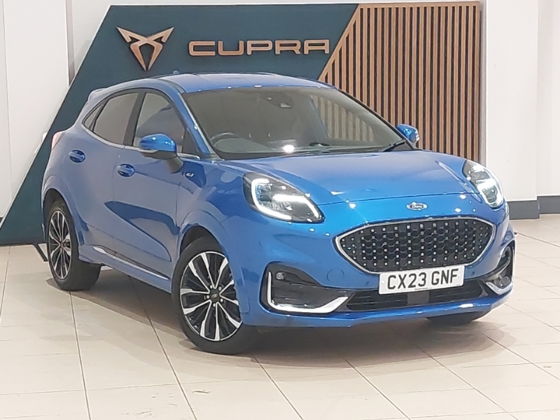 Ford Puma 1.0 Ecoboost Hybrid Mhev 155 St-line Vignale Blue