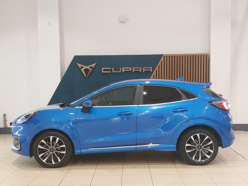 Ford Puma 1.0 Ecoboost Hybrid Mhev 155 St-line Vignale Blue #4