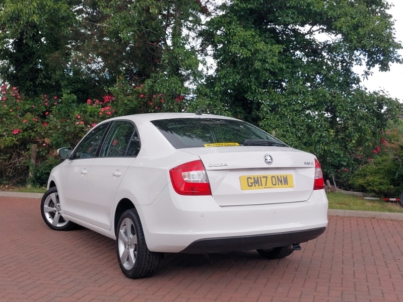 Skoda Rapid 1.2 Tsi 110 Se L White #2