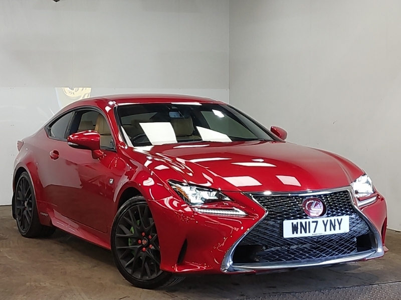 Lexus RC 300H 2.5 F-sport Cvt Red