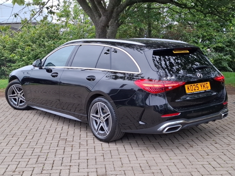 Mercedes-Benz C Class C200 Amg Line 9G-tronic Black #2