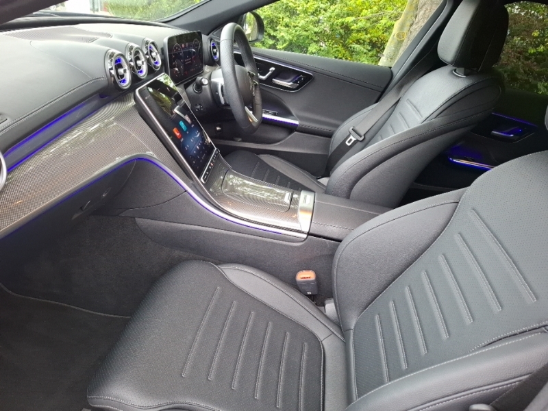 Mercedes-Benz C Class C200 Amg Line 9G-tronic Black #5