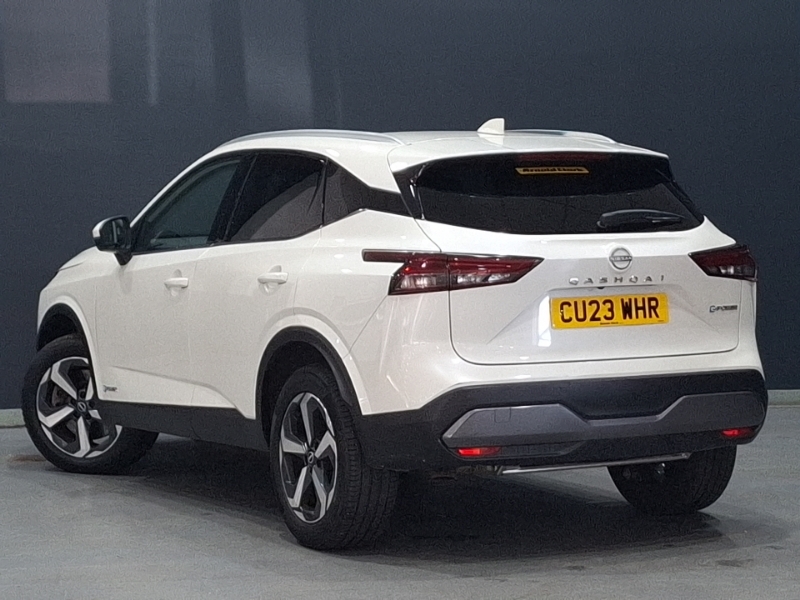 Nissan Qashqai 1.5 E-power N-connecta Glass Roof White #2