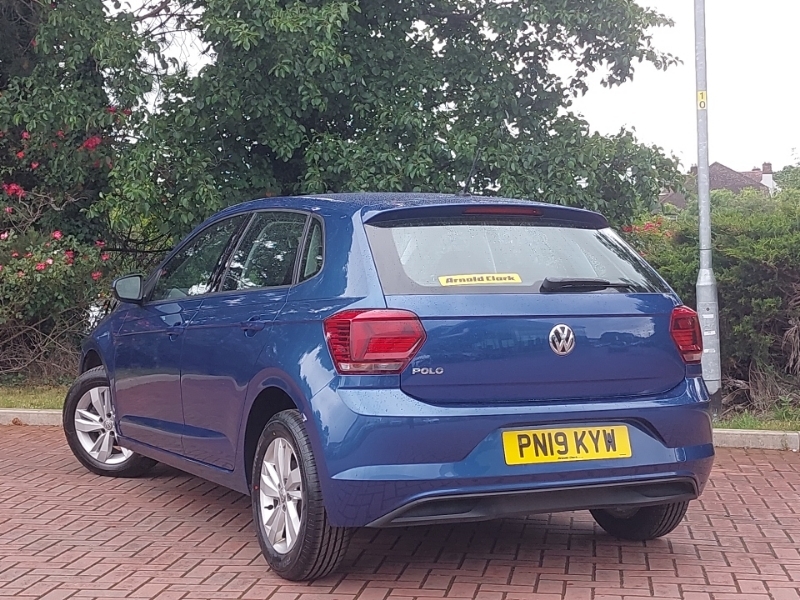 Volkswagen Polo 1.0 Tsi 95 Se Dsg PN19KYW Blue #2