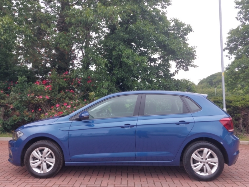 Volkswagen Polo 1.0 Tsi 95 Se Dsg PN19KYW Blue #4
