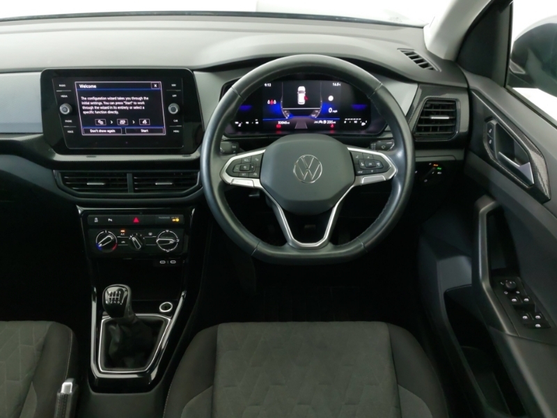 Volkswagen T-Cross Black Edition White #8