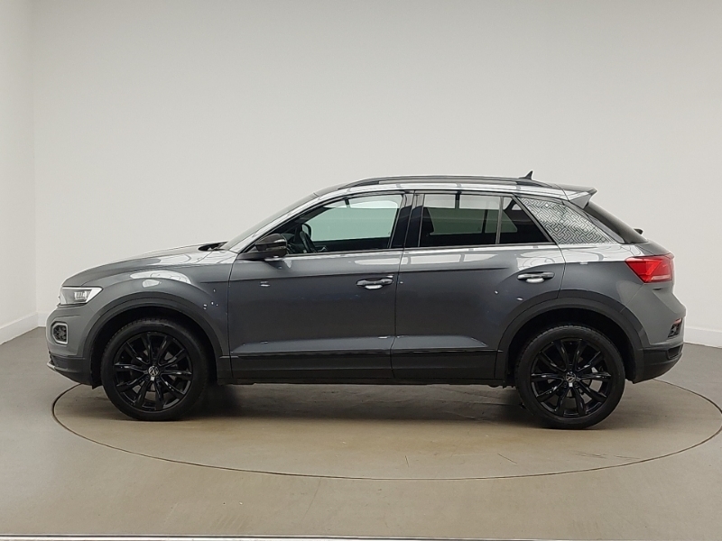 Volkswagen T-Roc 1.5 Tsi Evo Black Edition Grey #4