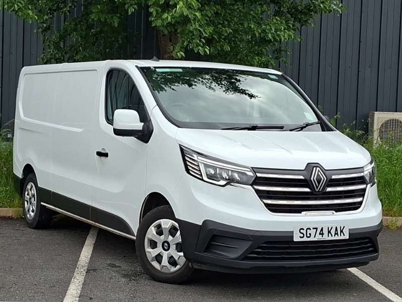 Renault Trafic Ll30 Blue Dci 130 Advance Safety Van White