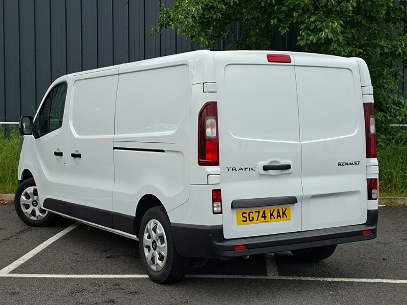 Renault Trafic Ll30 Blue Dci 130 Advance Safety Van White #2