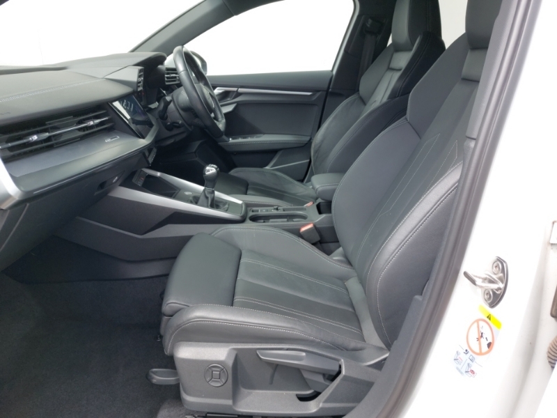 Audi A3 35 Tfsi S Line White #5