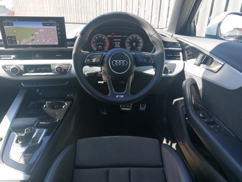 Audi A4 Black Edition Black #8