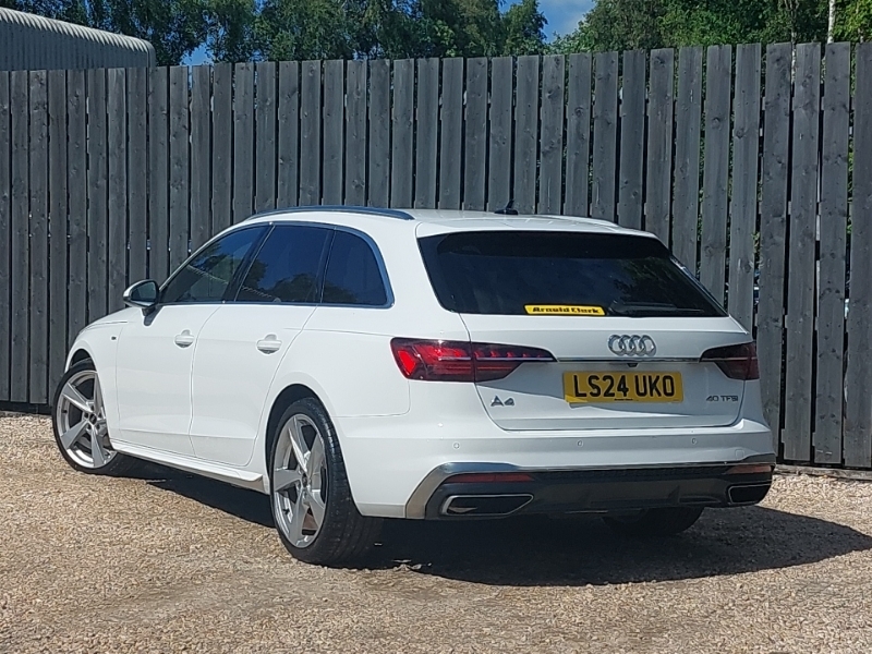 Audi A4 40 Tfsi 204 S Line S Tronic White #2