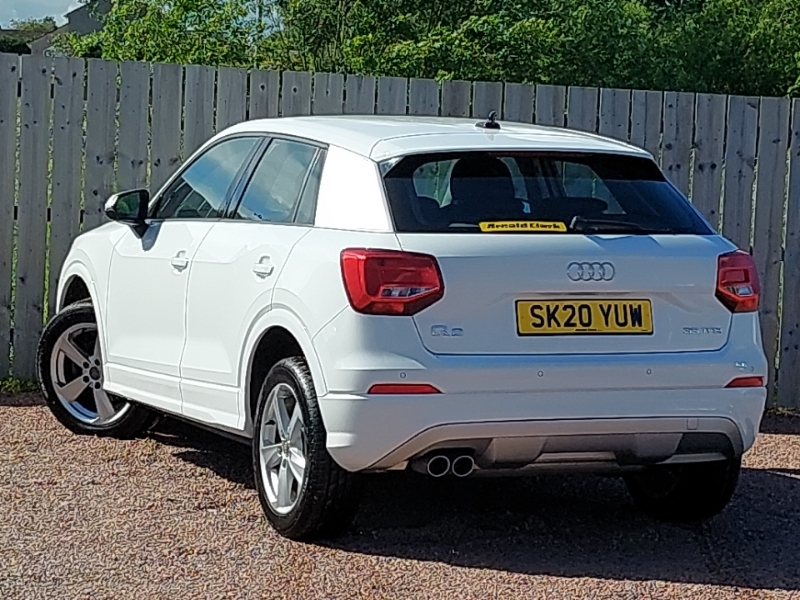 Audi Q2 35 Tfsi Sport White #2
