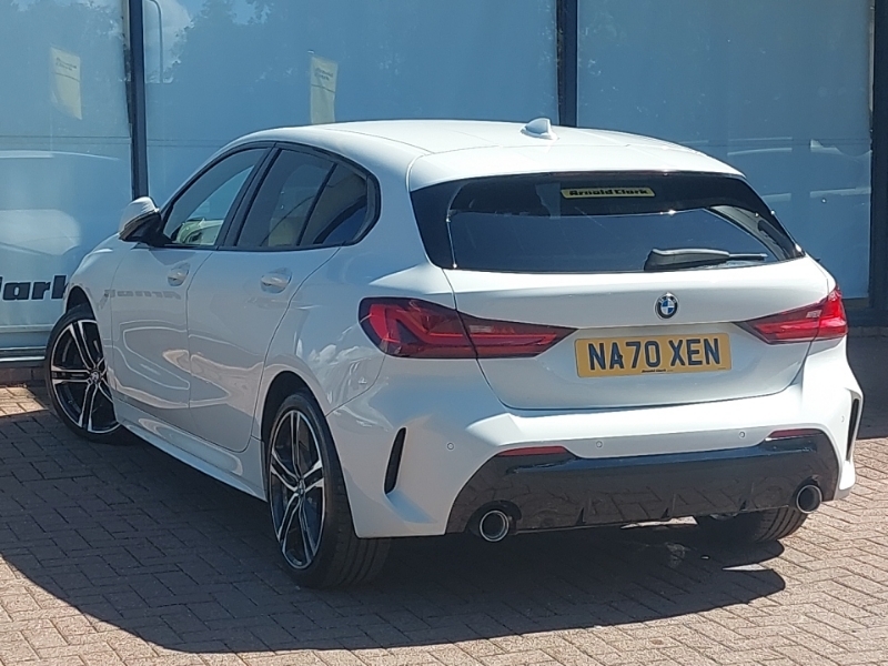 BMW 1 Series 118D M Sport White #2