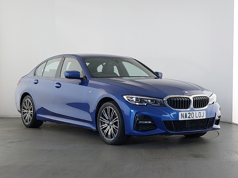 BMW 3 Series 330E M Sport Blue