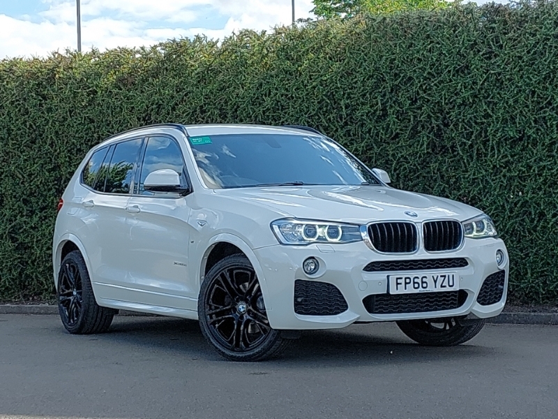 BMW X3 Xdrive20d M Sport Step White