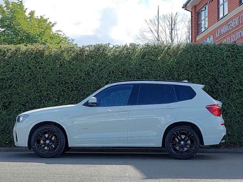 BMW X3 Xdrive20d M Sport Step White #4
