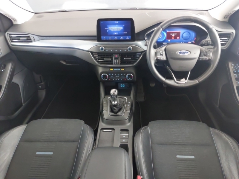 Ford Focus 1.0 Ecoboost Hybrid Mhev 155 Active X Edition FL21YPA Blue #3
