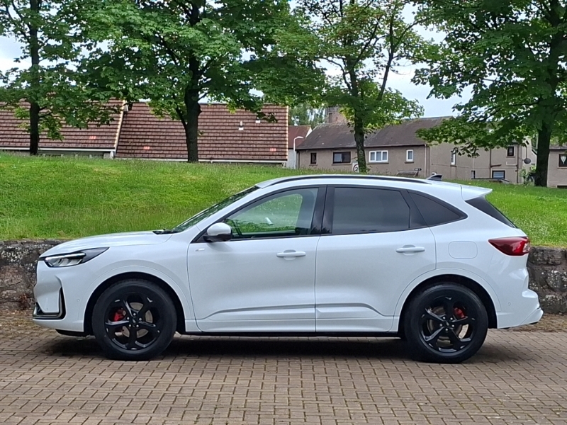 Ford Kuga 2.5 Fhev St-line Cvt HN74XYY White #4