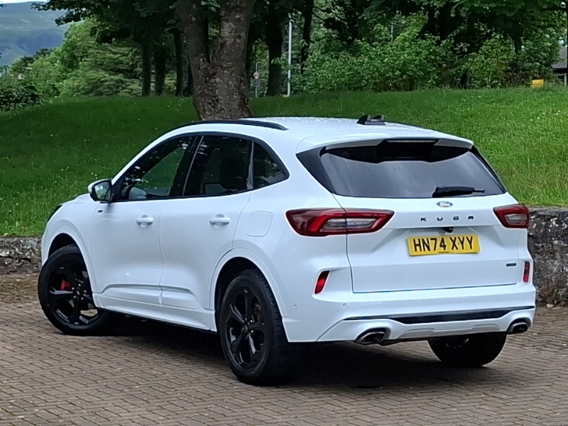 Ford Kuga 2.5 Fhev St-line Cvt HN74XYY White #2
