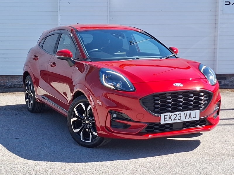 Ford Puma 1.0 Ecoboost Hybrid Mhev St-line X Red