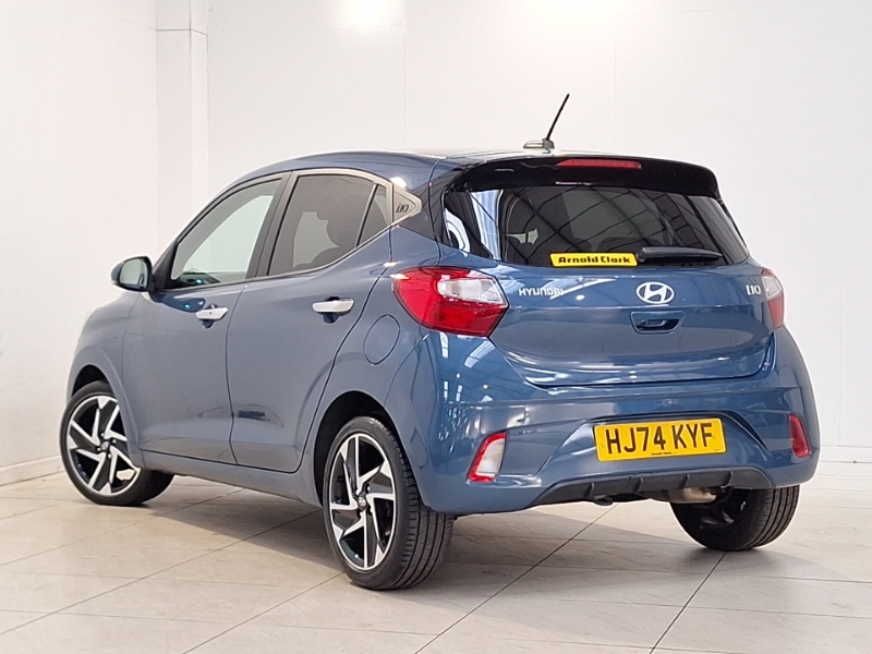 Hyundai I10 1.2 79 Premium Nav HJ74KYF Blue #2