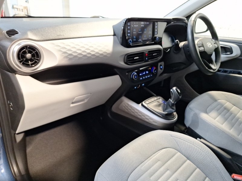 Hyundai I10 1.2 79 Premium Nav HJ74KYF Blue #5