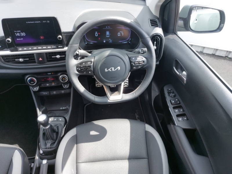 Kia Picanto 1.0 3 White #8