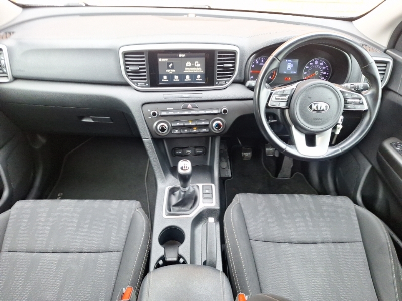 Kia Sportage 1.6 Gdi Isg 1 MW19EBK White #3
