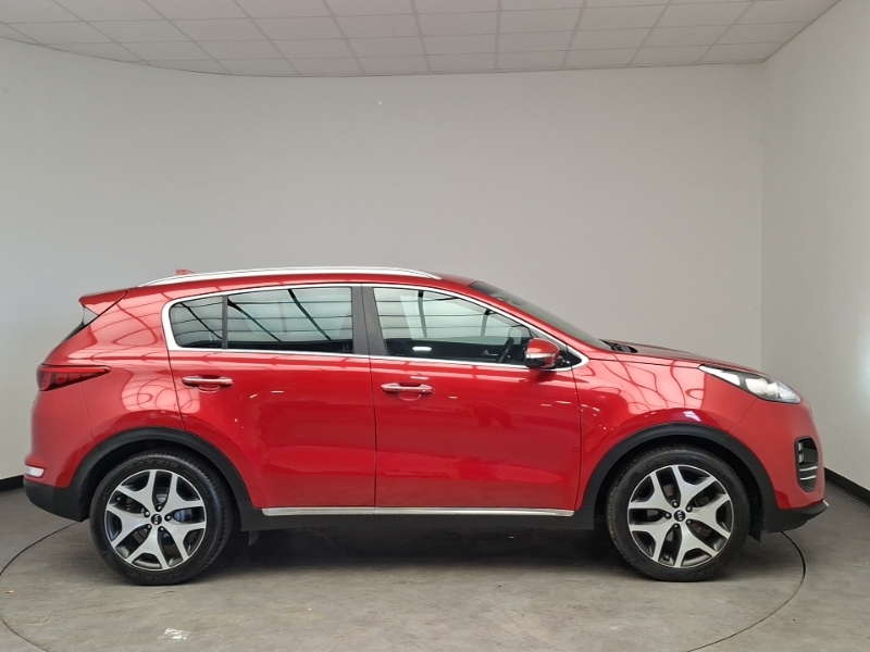 Kia Sportage 1.7 Crdi Isg Gt-line Edition Red #4