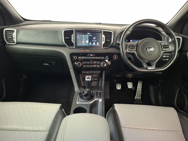 Kia Sportage 1.7 Crdi Isg Gt-line Edition Red #3