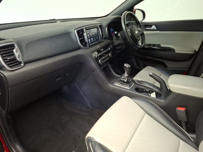 Kia Sportage 1.7 Crdi Isg Gt-line Edition Red #5