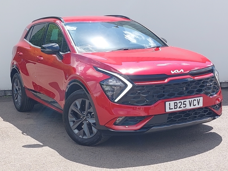 Kia Sportage 1.6T Gdi 207 Hev Gt-line LB25VCV Red