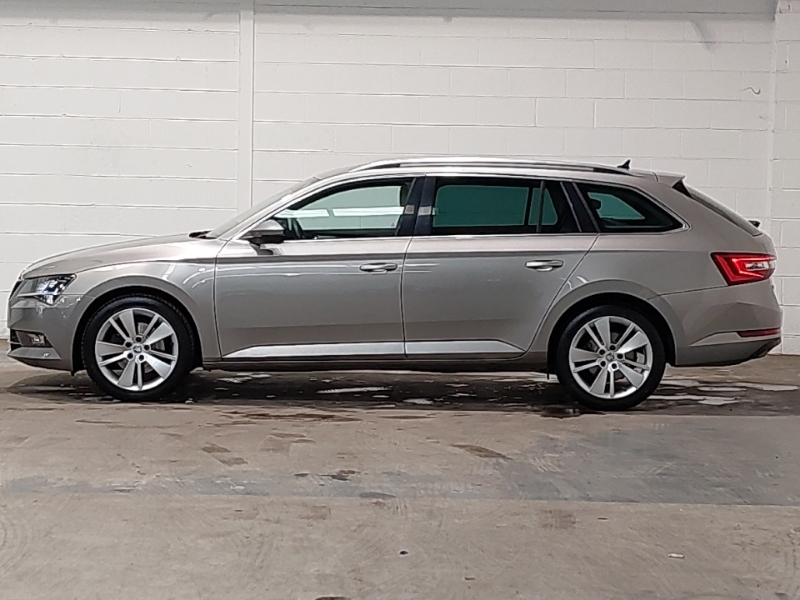 Skoda Superb 2.0 Tdi Cr Se L Executive Beige #4