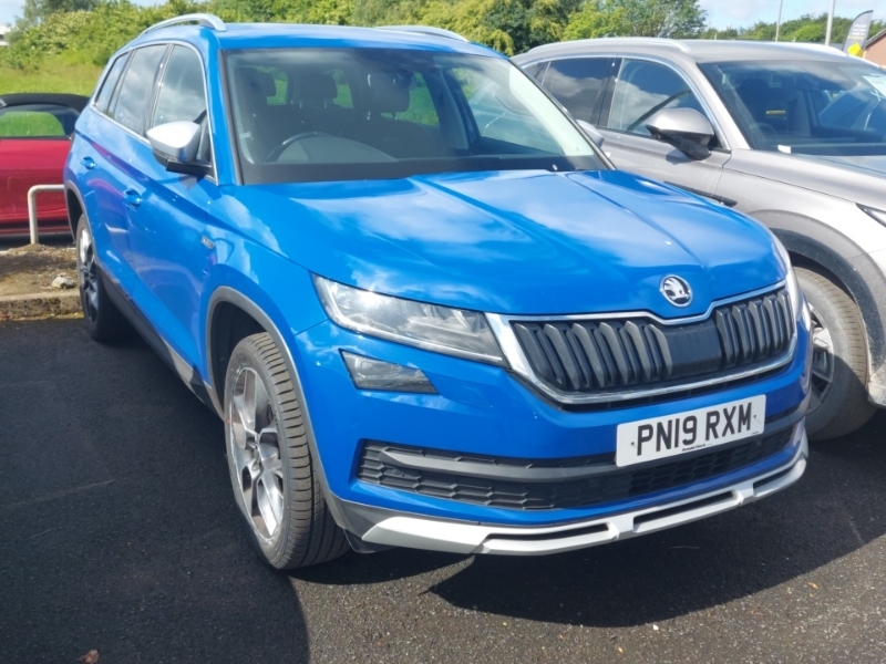 Skoda Kodiaq 2.0 Tdi Scout 4X4 Dsg 7 Seat Blue