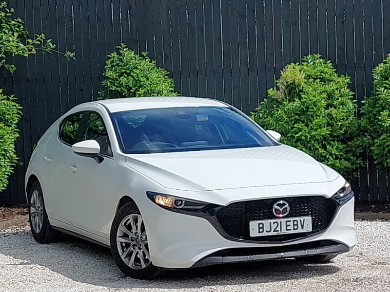Mazda 3 2.0 E-skyactiv G Mhev Se-l White