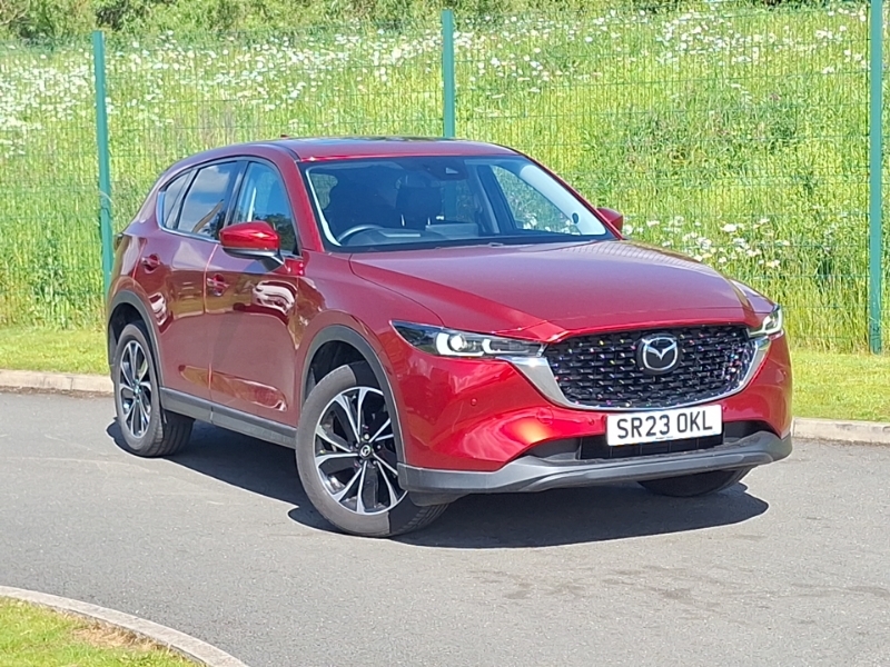 Mazda CX-5 2.0 E-skyactiv G Mhev Exclusive-line Red