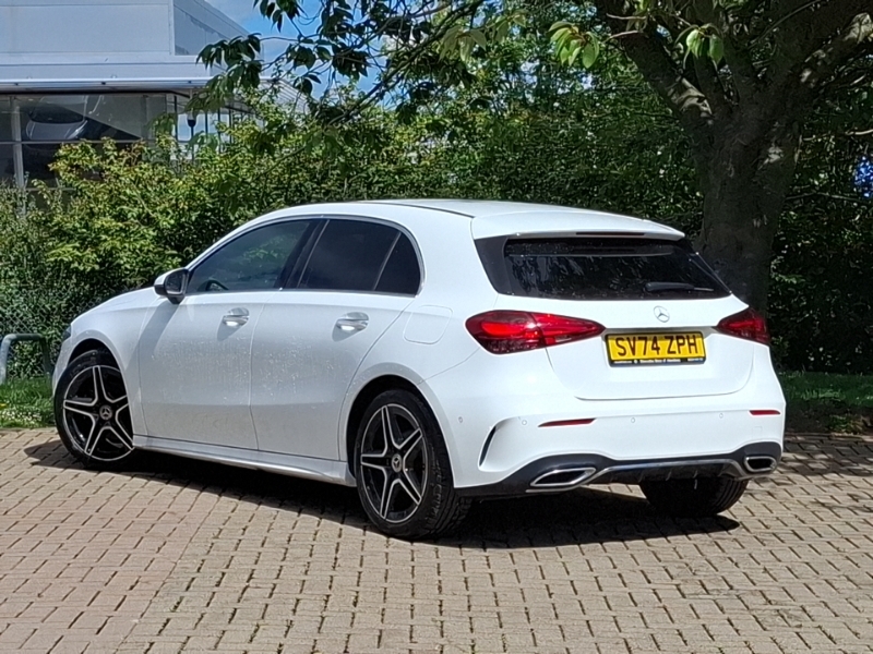 Mercedes-Benz A Class A200d Amg Line Executive White #2