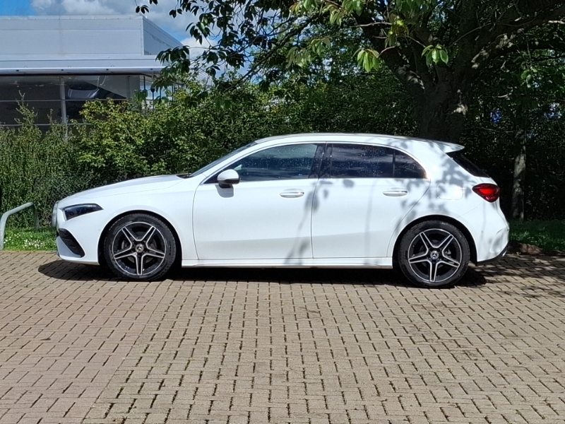 Mercedes-Benz A Class A200d Amg Line Executive White #4