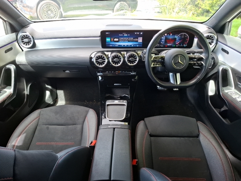 Mercedes-Benz A Class A200d Amg Line Executive White #3