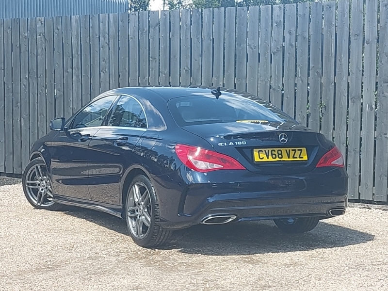 Mercedes-Benz CLA Class Cla 180 Amg Line Edition Tip Blue #2