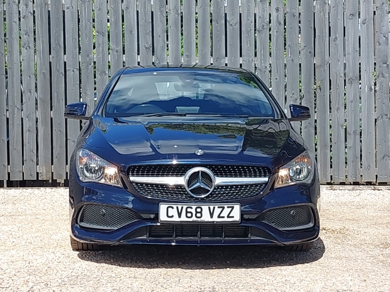Mercedes-Benz CLA Class Coupe White #14
